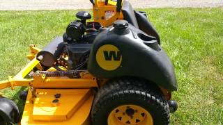 2012 Wright 61" ZK Stander Riding Zero Turn Lawn Mower For Sale!