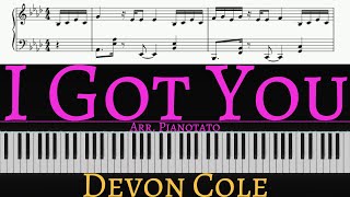 Devon Cole - I Got You | Piano cover by Pianotato