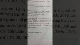 11th class accountancy chapter 6 Q12(a,b)#easy #viral #trending