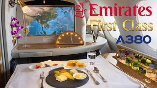 EMIRATES AIRBUS A380 (FIRST CLASS) | Bangkok - Hong Kong | Flight Review