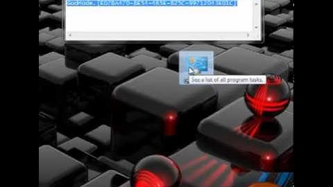 [Tutorial] How to Enable Windows 7 God Mode AND Vista