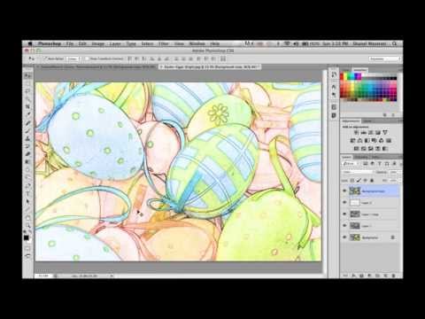How To Convert A Colored Image Into A Colored Sketch Effect In Photoshop