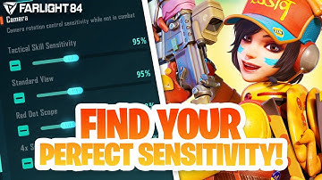 HOW TO FIND THE BEST SENSITIVITY ON FARLIGHT 84!