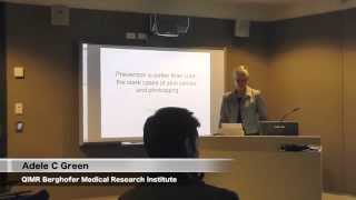 2103 Elkington Oration - Professor Adele Green talks about skin cancer