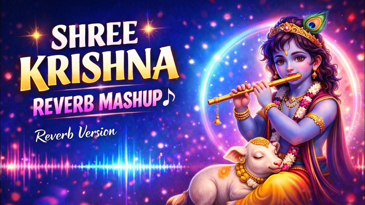 Shree krishna mashup 🎧| Morning vibes | Reverb mashup 