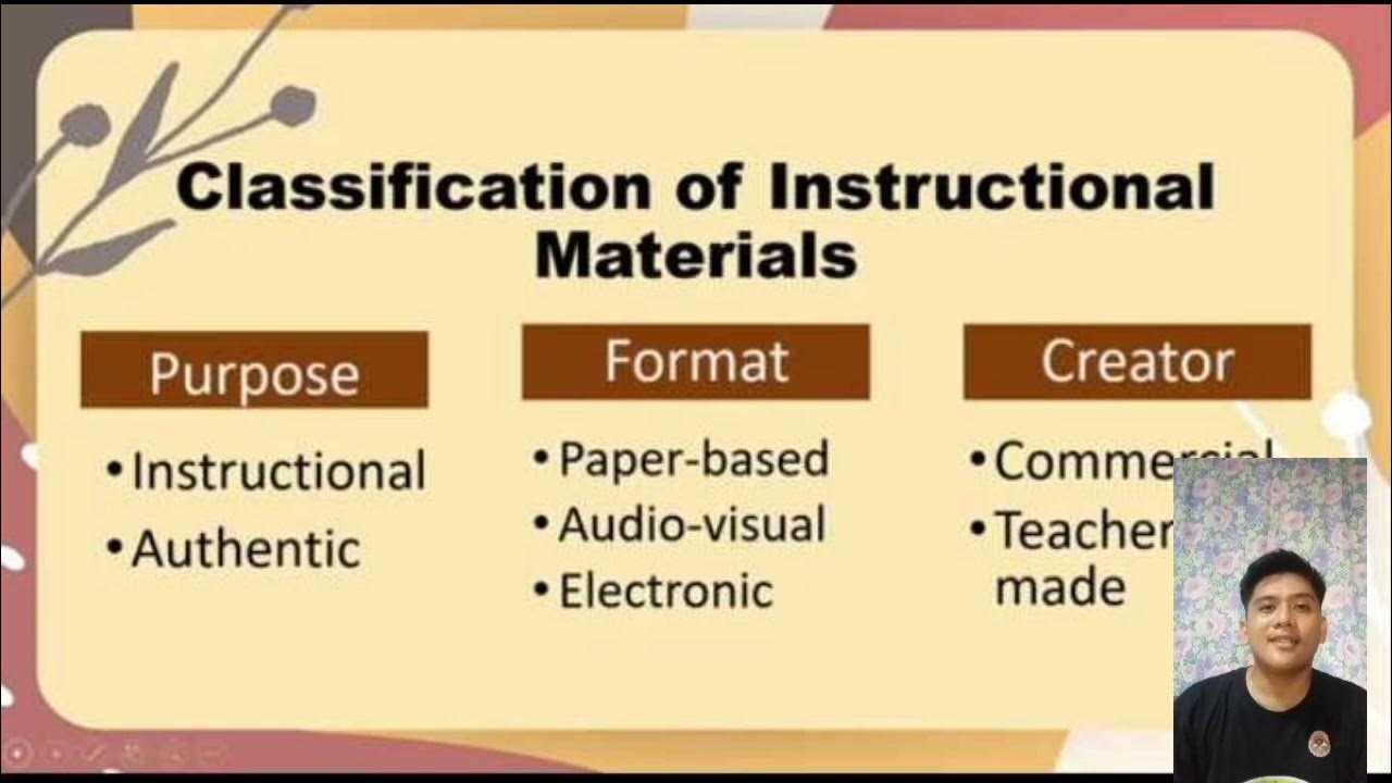 Topic Instructional Material Selection, Design and Development YouTube