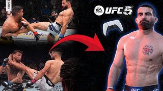 Fighting Exactly Like Benoit Saint Denis In Ufc 5!
