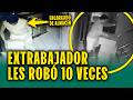 Roba medio millón de soles en cinco meses: Dueños de empresa revisan cámaras y se llevan sorpresa