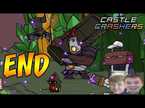 Castle Crashers 2 - All Bosses + Ending Castle 