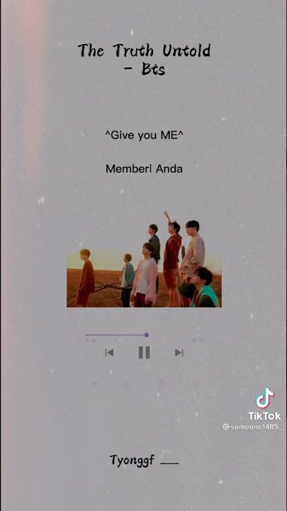 The truth untold bts lirik indonesia #BTS #SONG #THE #TRUT #UNTOLD #ARMY