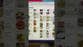 How to use your living plate menu planner screenshot 1