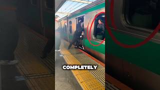 Man is Untouchable Inside Jammed Train 😳🚆
