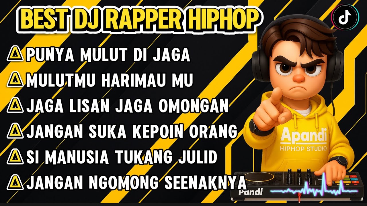 BEST DJ RAPPER HIPHOP || PUNYA MULUT DI JAGA  || JANGAN SUKA KEPOIN ORANG SINDIRAN PEDAS #djhiphop  