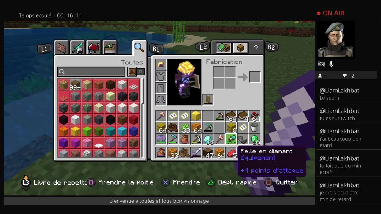 Minecraft:vien jouer avec nous en attendant les 1000 abos pour le nouveau concept