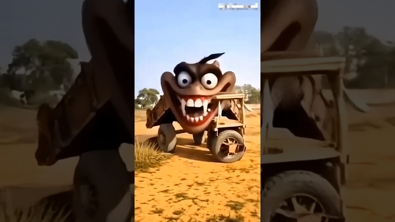 Tractor trolley Smile Jump swimming pool 