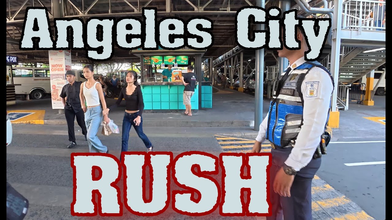 Rush in Angeles City | SM Clark Packed, No Parking Anywhere!