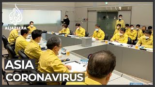 Tensions escalate in Asia over coronavirus