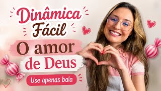 DINÂMICA SOBRE O DOCE AMOR DE DEUS/QUEBRA GELO PARA CÉLULA/DINÂMICA PARA PEQUENOS GRUPOS DE JOVENS
