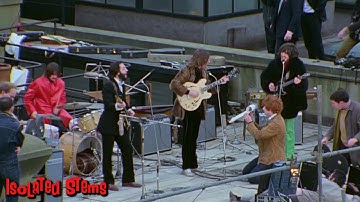 Deconstructing Dig A Pony - The Beatles Rooftop Concert (Isolated Tracks)