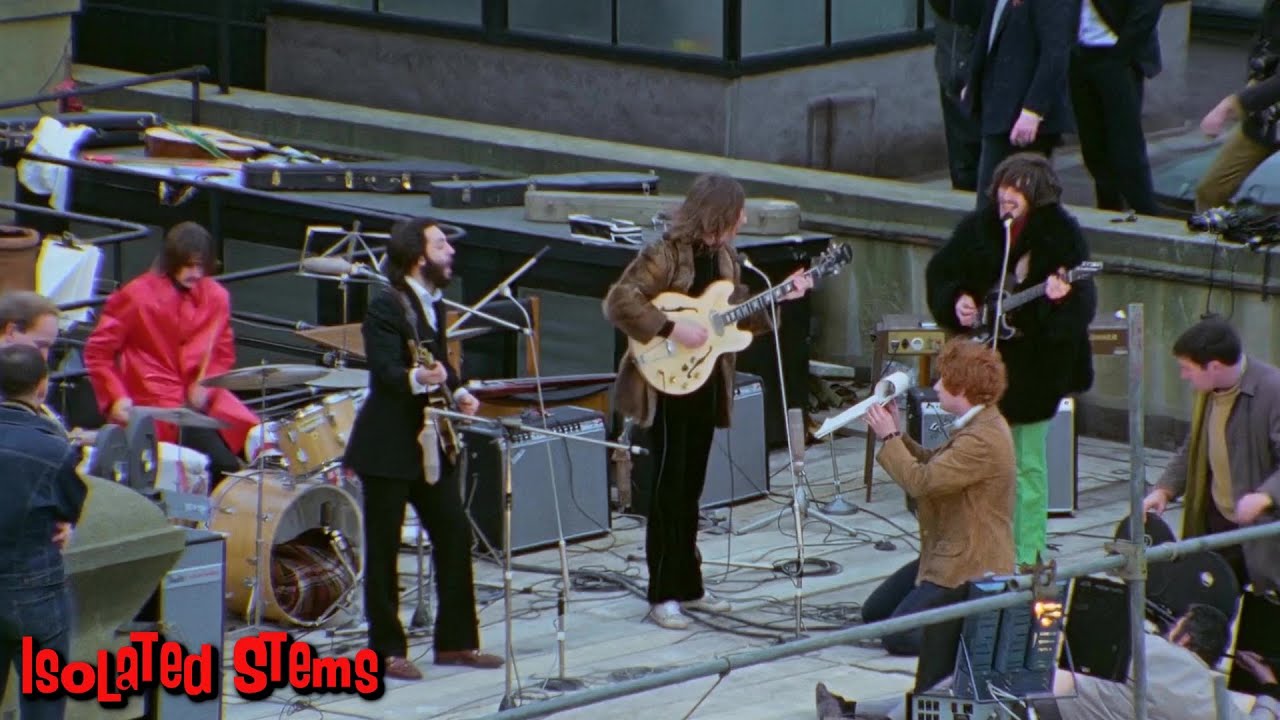 Deconstructing Dig A Pony - The Beatles Rooftop Concert (Isolated Tracks)