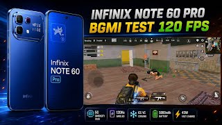 Infinix Note 60 Pro Gaming Test 🔥 BGMI 120 FPS unlock