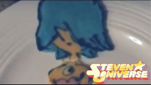 Pancake Art - Steven Universe Blue Diamond Pearl by Sonya