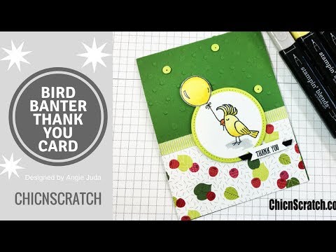 Bird Banter Thank You Card
