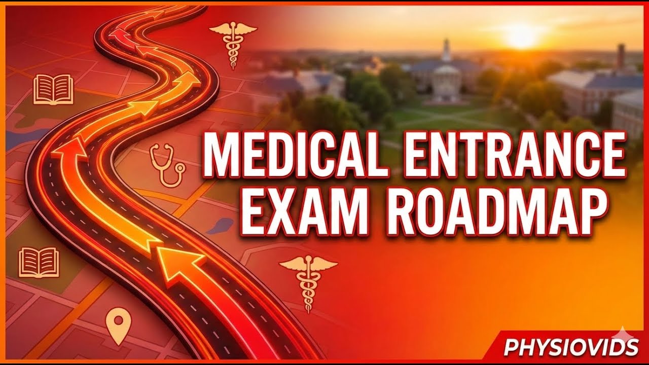 Medical entrance Exam Roadmap