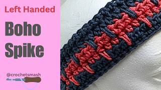 Left Handed How to Crochet a Spike Stitch Boho Summer Cotton  display picture 1