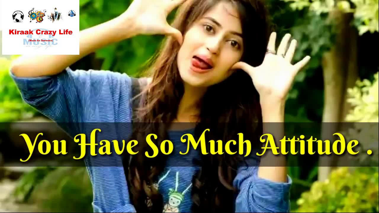 Best Girls Attitude Whatsapp Status 2018 Video! Cute Girl Whatsapp