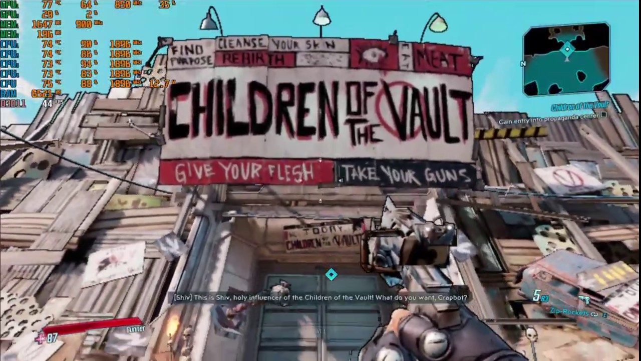 Borderlands 3 low end pc gameplay