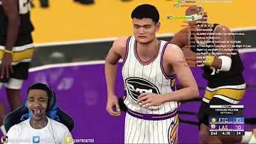 FlightReacts forgets how to use a controller & CHOKES against trash talking stream sniper NBA 2K20