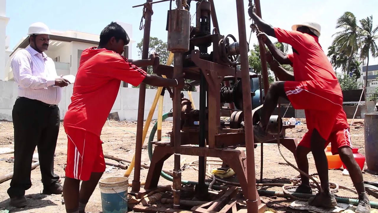 GeoDesign soil testing and geotechnical investigation site work
