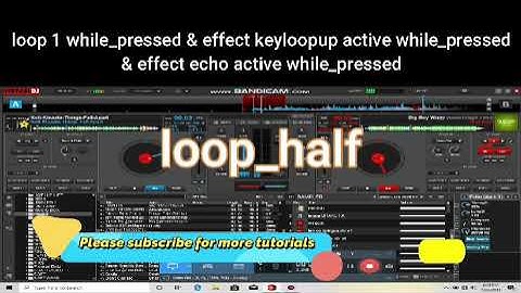 Tutorial for keyloopup/down in vdj2023. Please subscribe to the channel for more tutorials 🕺🕺💃💃💃❤❤