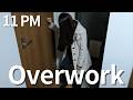 Tokyo Office 1Day Routine | 5am-12am | Overtime, Late-Night Dinner at Home