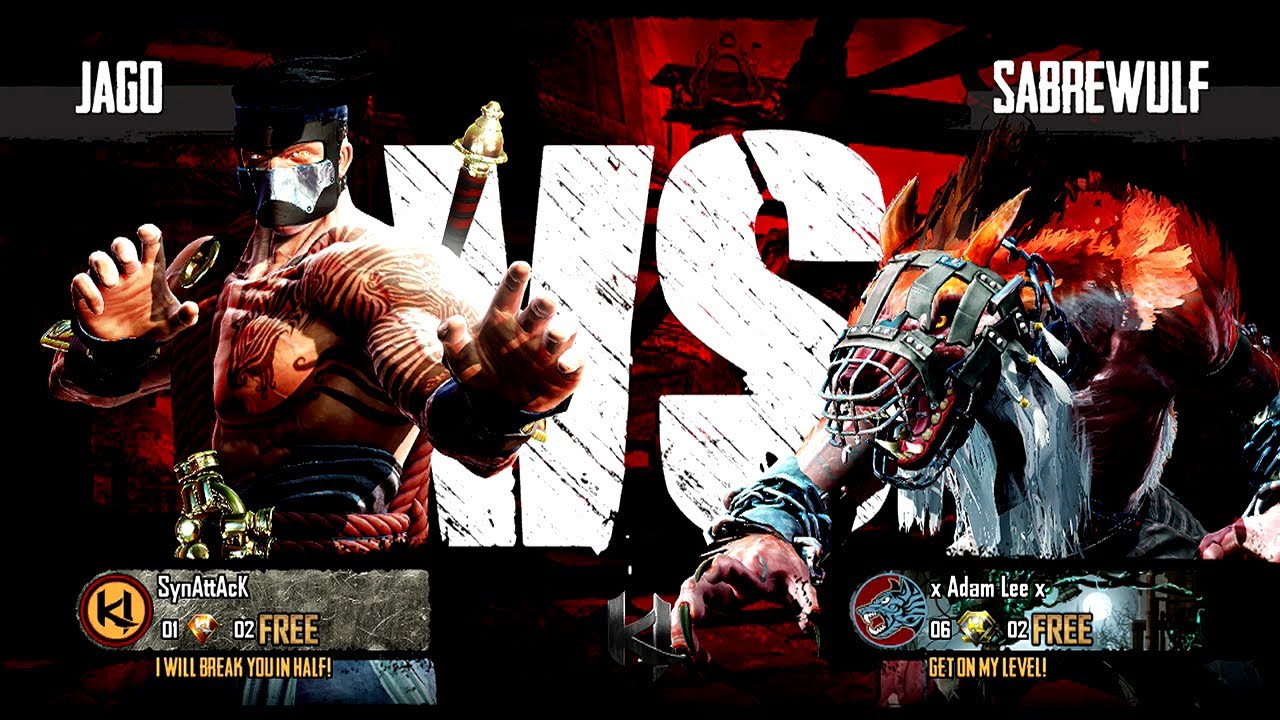 Killer Instinct: Ranked Match #36, xAdamLeex VS SynAttAck! (Sabrewulf VS Jago)