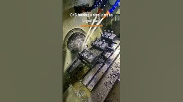 CNC turning on hot forged parts,  China supplier custom steel components for world with low cost.