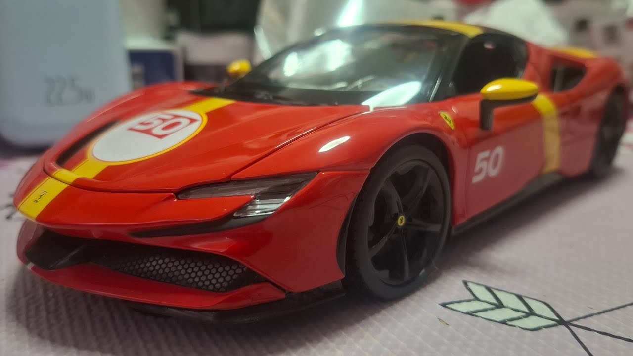 От Hot Wheels до славы в масштабе 1:18! | Полный разбор Ferrari SF90 от Bburago