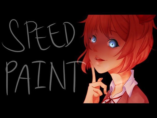 Natsuki Speedpaint Doki Doki Literature Club Youtube