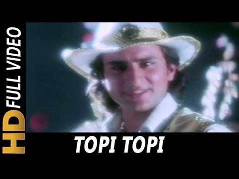 Topi Topi | Abhijeet, Jolly Mukherjee, Poornima | Ek Tha Raja 1996 Songs |  Saif Ali Khan, Shakti