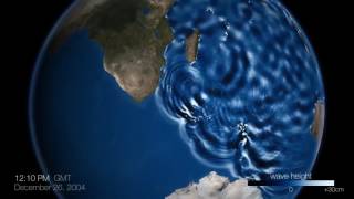 Sattellite View Of Tsunami 2004 India