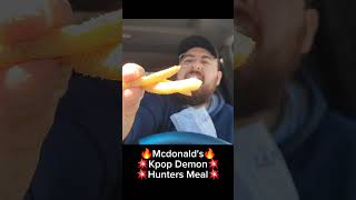 McDonalds K-pop Huntr/x Meal REVIEW 🔥