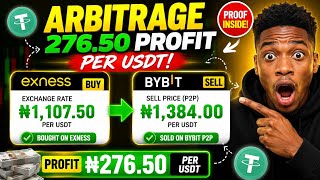 🇳🇬 Nigeria Arbitrage Today: ₦276.50 PROFIT Per USDT! (Live Proof)