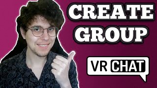 How to Create VRChat Group