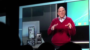 CES 2010 Microsoft Steve Ballmer Keynote Slate PC