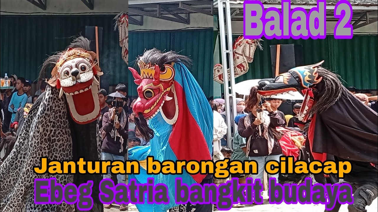 JANTURAN 👹 Ebeg Satria Bangkit Budaya #ebegcilacap 
