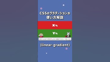 CSSのグラデーションの使い方解説【HTML.CSS.JavaScript.Vue】 #shorts