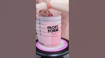 FROST FORM SWISS MERINGUE BUTTERCREAM TUTORIAL