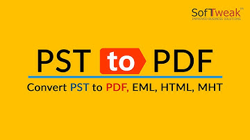 SoftTweak PST to PDF Converter Help Tutorial