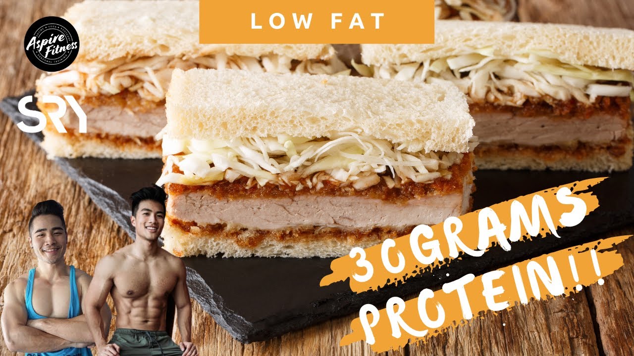 Japanese Katsu Sandwich (30g Protein) | Low Fat Chicken Katsu | Healthier Versions Of Foods Ep 10.